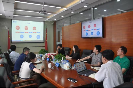 上海楊浦科技創業中心有限公司陸繼軍一行來訪公司
